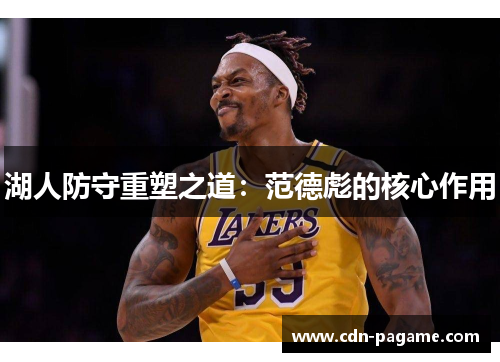 湖人防守重塑之道：范德彪的核心作用